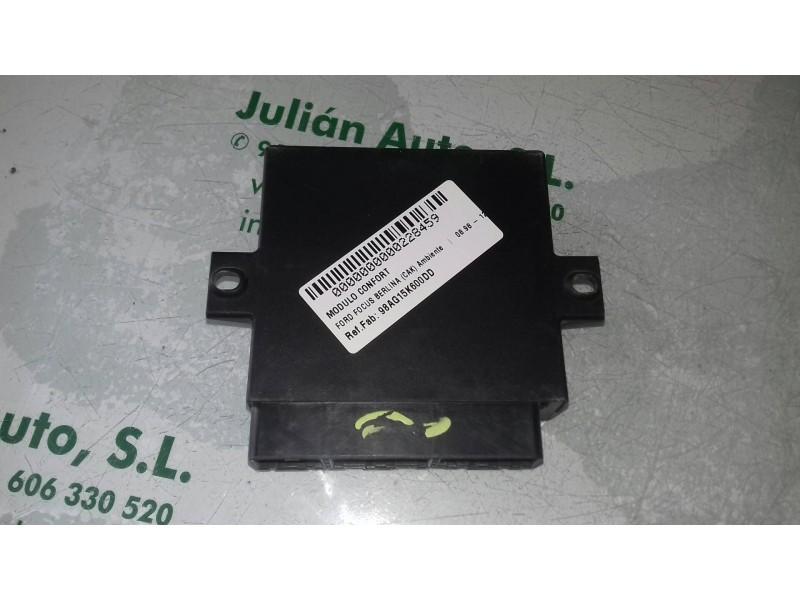 Recambio de modulo confort para ford focus berlina (cak) ambiente referencia OEM IAM 98AG15K600DD 5WK47230D 