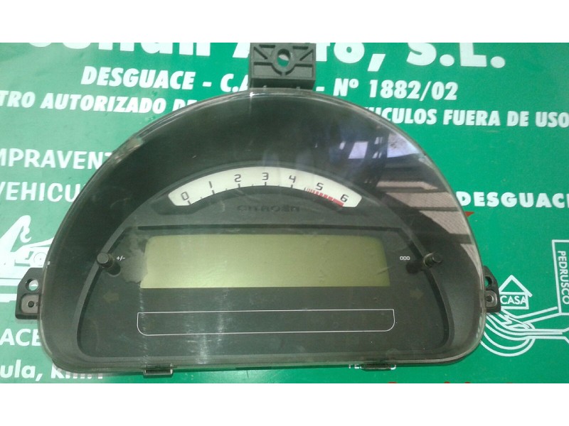 Recambio de cuadro instrumentos para citroen c2 collection referencia OEM IAM 9660225880 28114973 NS6188939-9 Recambio de cuadro instrumentos para citroen c2 collection referencia OEM IAM 9660225880 28114973 NS6188939-9
