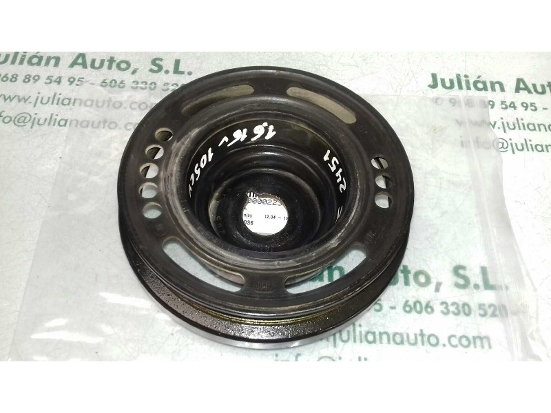 Recambio de polea cigueñal para opel astra gtc enjoy referencia OEM IAM 26538036 3850 24430
