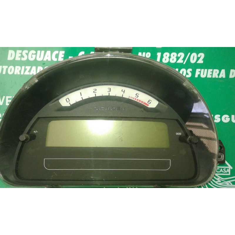 Recambio de cuadro instrumentos para citroen c2 furio referencia OEM IAM 9660225880 28114973-4 NS6108444-2