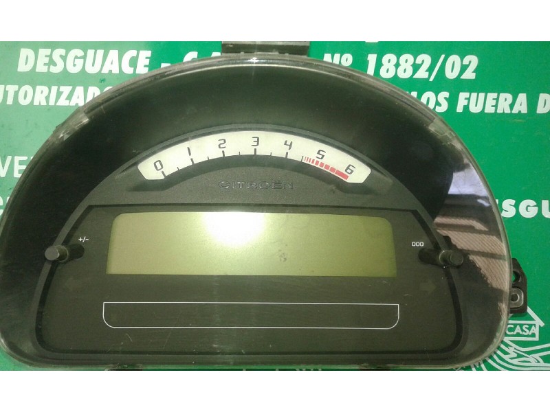 Recambio de cuadro instrumentos para citroen c2 furio referencia OEM IAM 9660225880 28114973-4 NS6108444-2