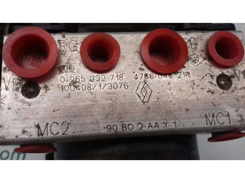 Recambio de abs para dacia sandero ambiance referencia OEM IAM 476604621R 0265234718 BOSCH