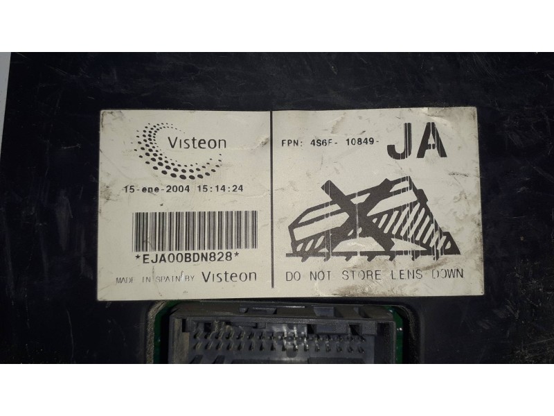 Recambio de cuadro instrumentos para ford fiesta (cbk) ambiente referencia OEM IAM 2S6F10A855A 4S6F10849 