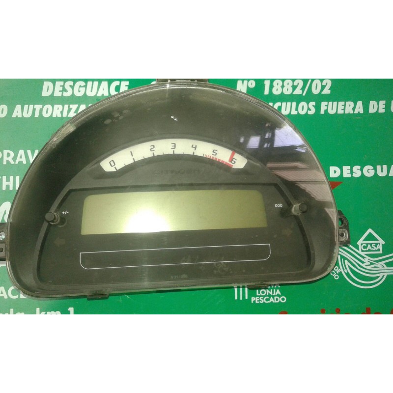 Recambio de cuadro instrumentos para citroen c3 1.4 hdi audace referencia OEM IAM 9660225880 28114973-4 NS6708973-E