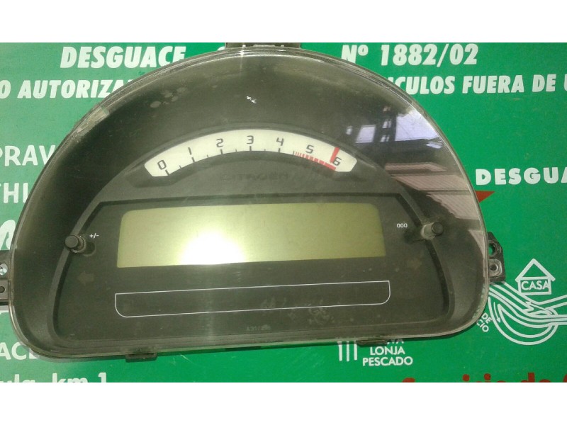 Recambio de cuadro instrumentos para citroen c3 1.4 hdi audace referencia OEM IAM 9660225880 28114973-4 NS6708973-E