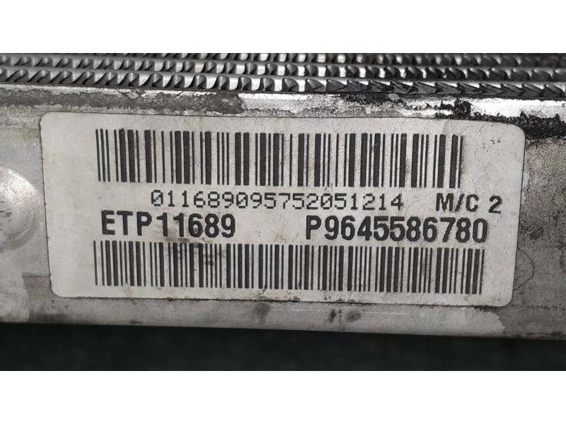 Recambio de radiador agua para peugeot 407 st confort referencia OEM IAM 9645586780 ETP11689 