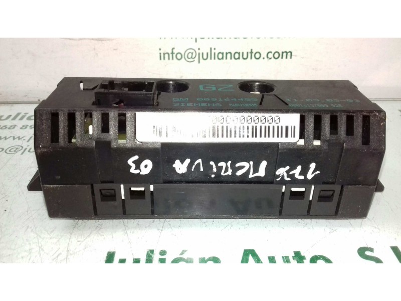 Recambio de pantalla multifuncion para opel meriva blue line referencia OEM IAM 009164455 5WK70005 SIEMENS