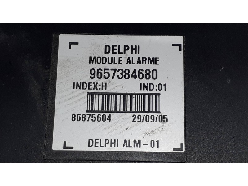Recambio de modulo electronico para peugeot 407 st confort referencia OEM IAM 9657384680  DELPHI
