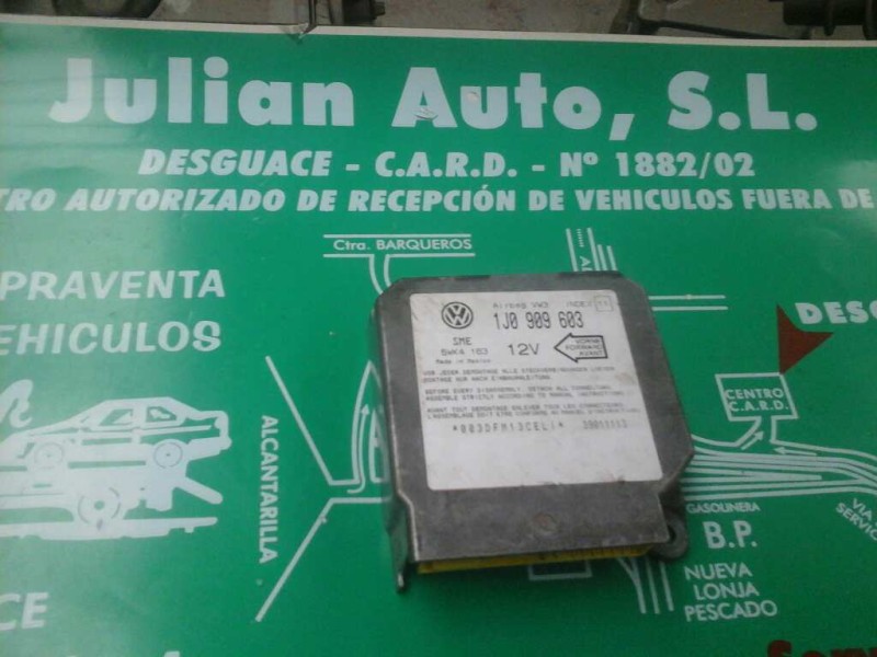 Recambio de centralita airbag para seat cordoba berlina (6k2) stella referencia OEM IAM 1J0909603 5WK4163 