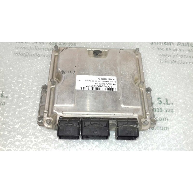 Recambio de centralita motor uce para citroen xsara picasso 2.0 hdi exclusive referencia OEM IAM 0281011521  