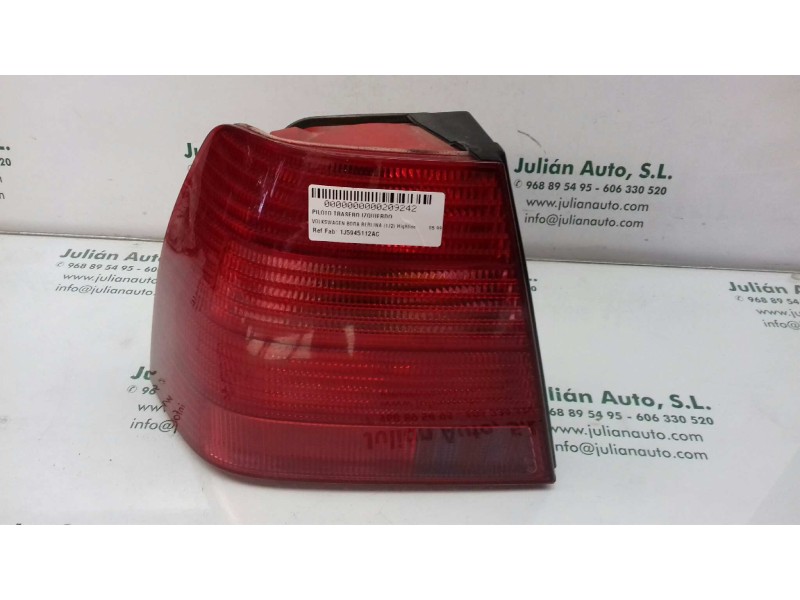 Recambio de piloto trasero izquierdo para volkswagen bora berlina (1j2) highline referencia OEM IAM 1J5945112AC 1J5945095AC 