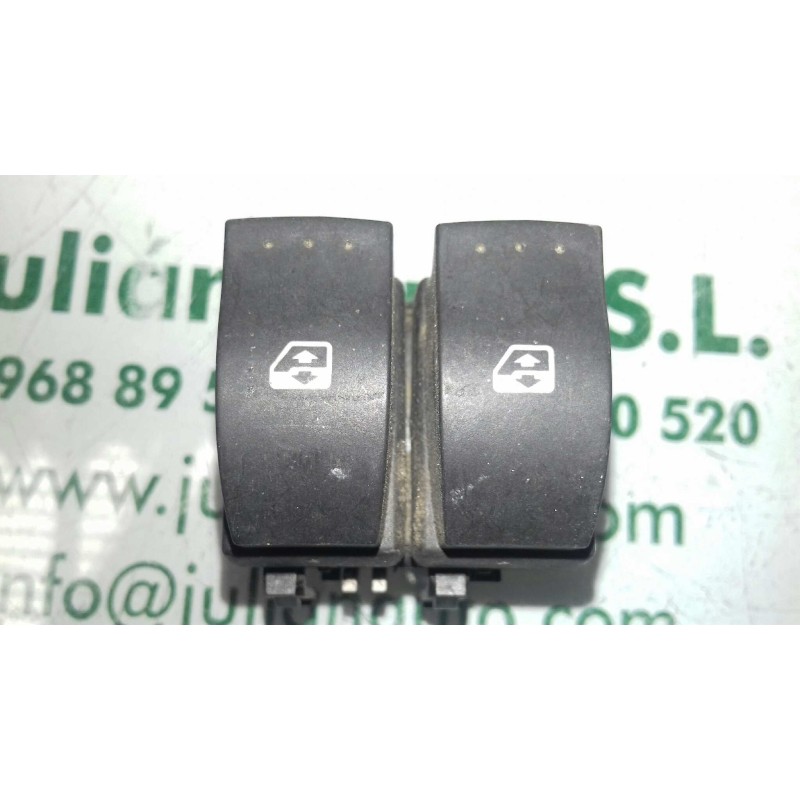 Recambio de mando elevalunas delantero izquierdo para renault laguna ii (bg0) authentique referencia OEM IAM 015090A 5+5 PINES B