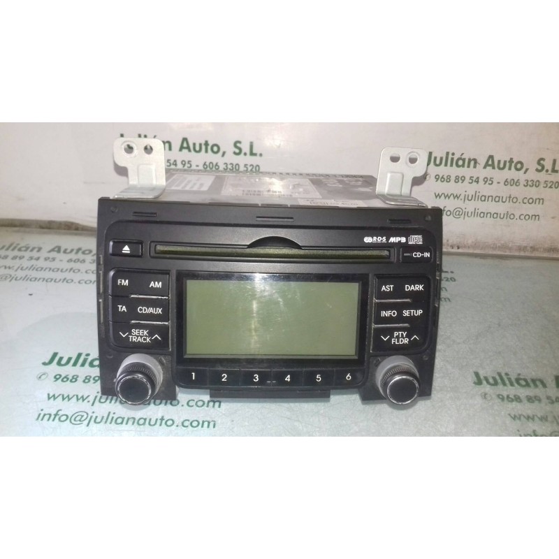 Recambio de sistema audio / radio cd para hyundai i30 classic gl referencia OEM IAM A200FDE 961602L200 64RCD