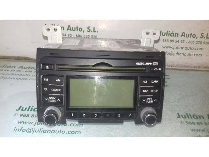 Recambio de sistema audio / radio cd para hyundai i30 classic gl referencia OEM IAM A200FDE 961602L200 64RCD
