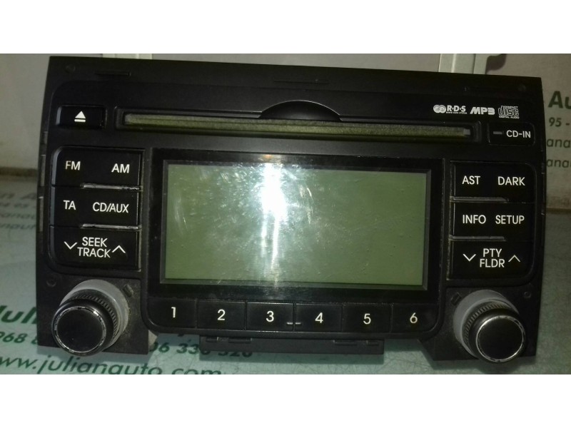 Recambio de sistema audio / radio cd para hyundai i30 classic gl referencia OEM IAM A200FDE 961602L200 64RCD