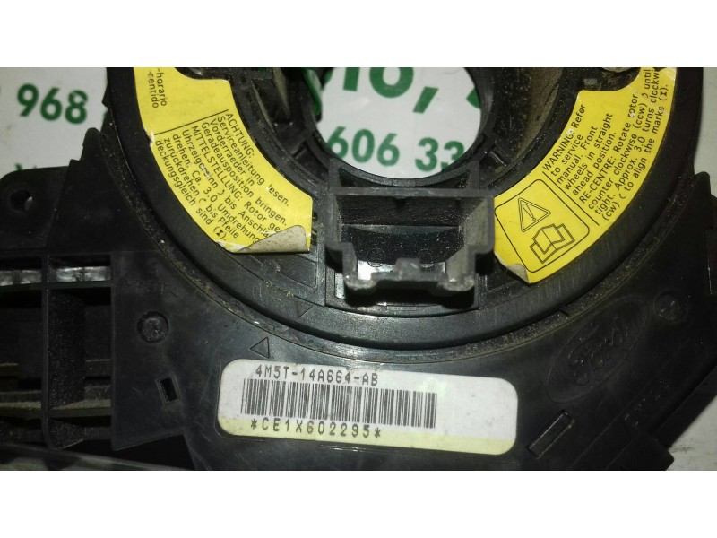 Recambio de anillo airbag para ford focus c-max (cap) ambiente (d) referencia OEM IAM 4M5T14A664AB  