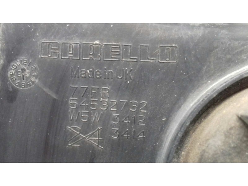 Recambio de faro izquierdo para mg rover serie 400 (rt) 420 sdi (4-ptas.) referencia OEM IAM 54532732  CARELLO