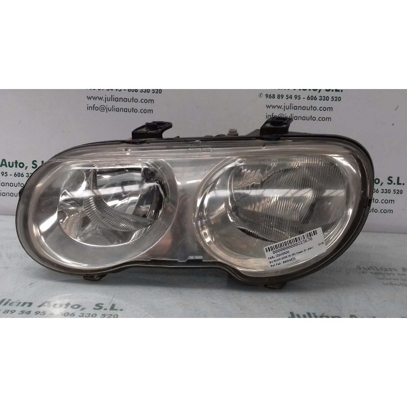 Recambio de faro izquierdo para mg rover serie 25 (rf) classic (5-ptas.) referencia OEM IAM 89004670 XBC104970 VALEO