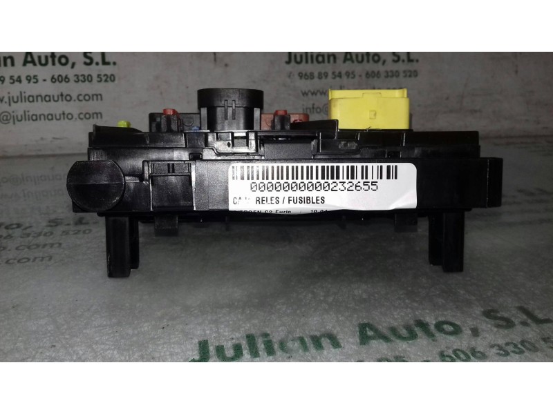 Recambio de caja reles / fusibles para citroen c2 furio referencia OEM IAM 9659741780 BSM L03 DELPHI