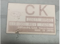 Recambio de centralita motor uce para subaru impreza g11 (gd/gg) 2.0 wrx turbo (5-ptas.) referencia OEM IAM 22611AM540  HITACHI 2