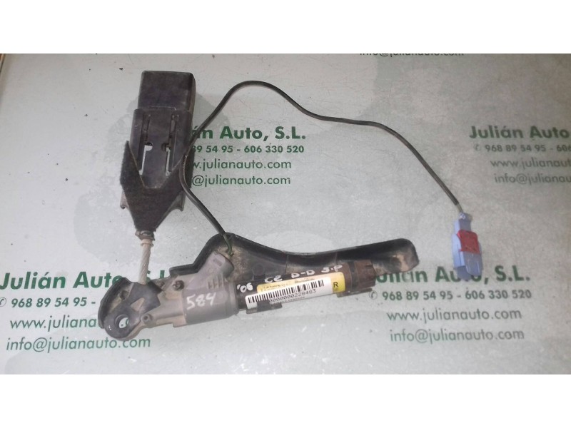 Recambio de pretensor airbag derecho para citroen c2 furio referencia OEM IAM 9639873877 33015055 