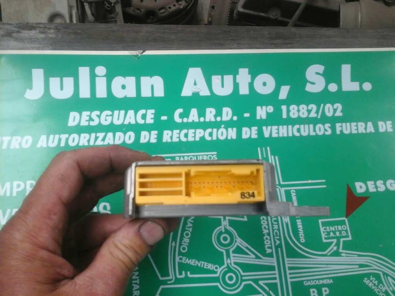 Recambio de centralita airbag para renault clio ii fase i (b/cbo) 1.9 d referencia OEM IAM 7700426752/B 0285001155 BOSCH