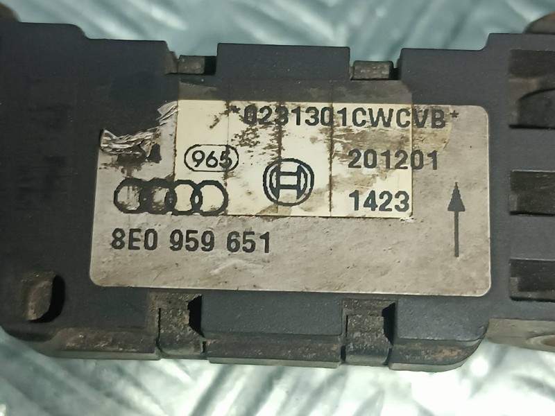 Recambio de sensor airbag para audi a4 berlina (8e) 2.0 tdi 16v (103kw) referencia OEM IAM 8E0959651  