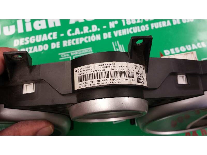 Recambio de cuadro instrumentos para peugeot 207 confort referencia OEM IAM A2C53337660 A2C53065547 9666133180