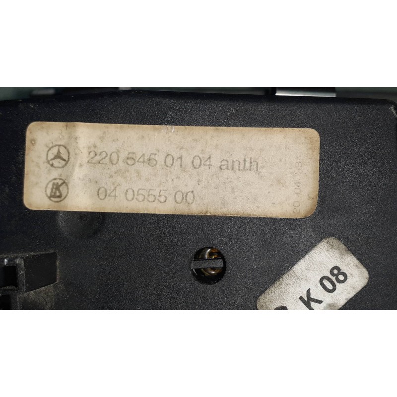 Recambio de mando luces para mercedes-benz clase s (w220) berlina 500 (220.075) referencia OEM IAM 2205450104 04055500 