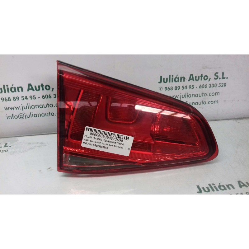 Recambio de piloto trasero izquierdo interior para volkswagen golf vii lim. sport bluemotion referencia OEM IAM 5G0945093AC  