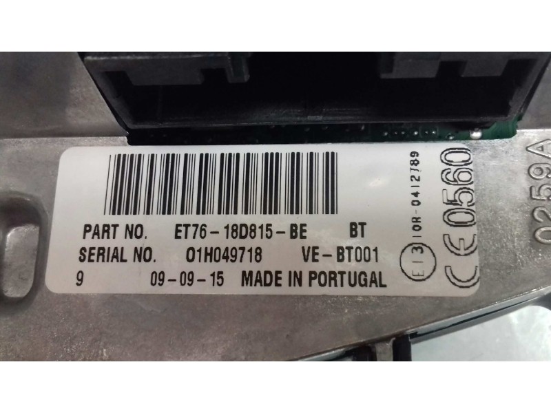 Recambio de sistema audio / radio cd para ford tourneo courier (c4a) ambiente referencia OEM IAM 01H049718 18D815 