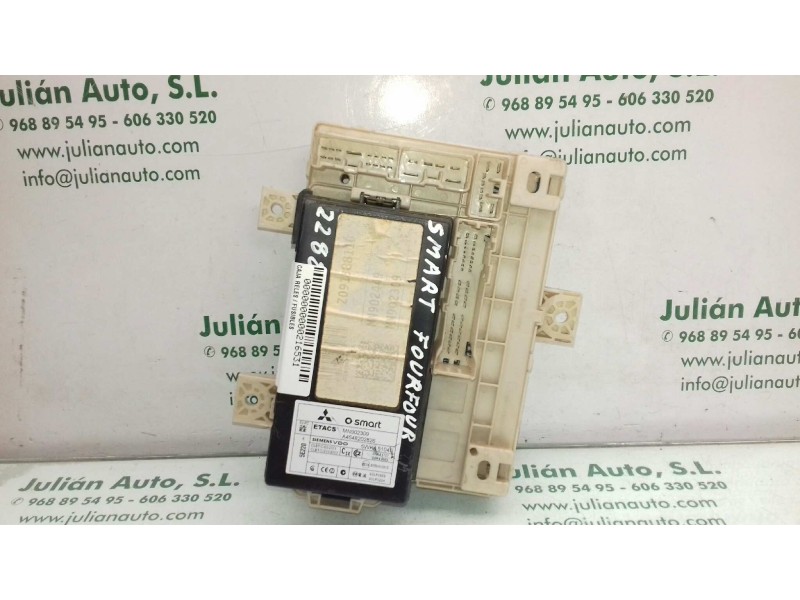 Recambio de caja reles / fusibles para smart forfour forfour 47 kw referencia OEM IAM A4548202826 MN902309 5WK45104D
