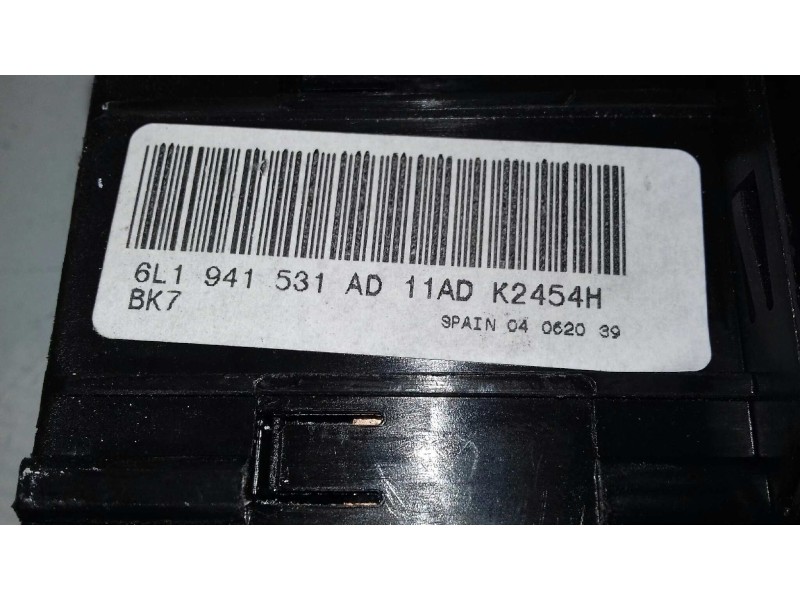 Recambio de mando luces para seat ibiza (6l1) cool referencia OEM IAM 6L1941531AD  