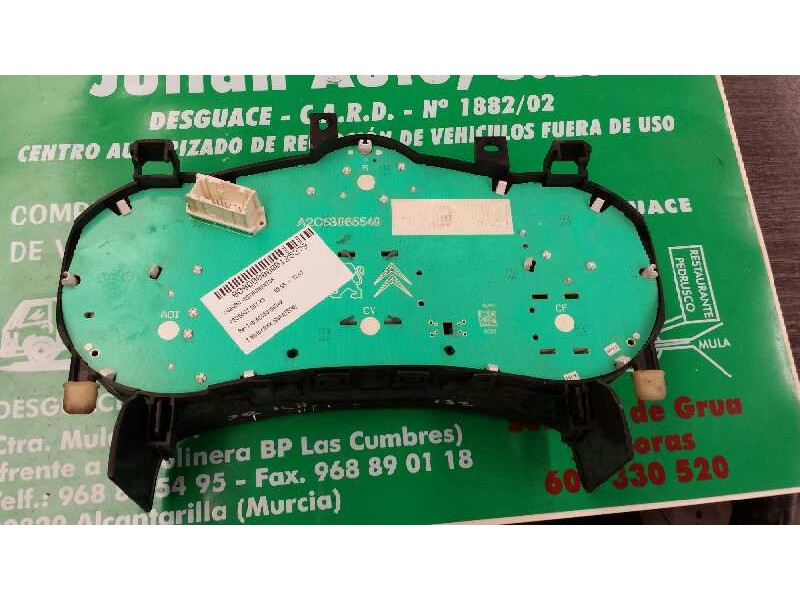 Recambio de cuadro instrumentos para peugeot 207 xs referencia OEM IAM A2C53190342 A2C53065549 9662904980