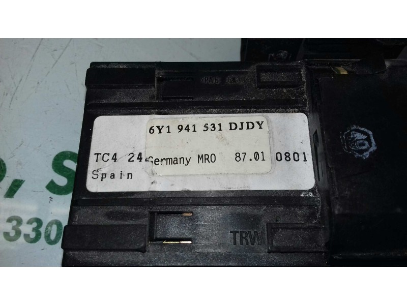 Recambio de mando luces para skoda fabia (6y2/6y3) comfort referencia OEM IAM 6Y1941531  