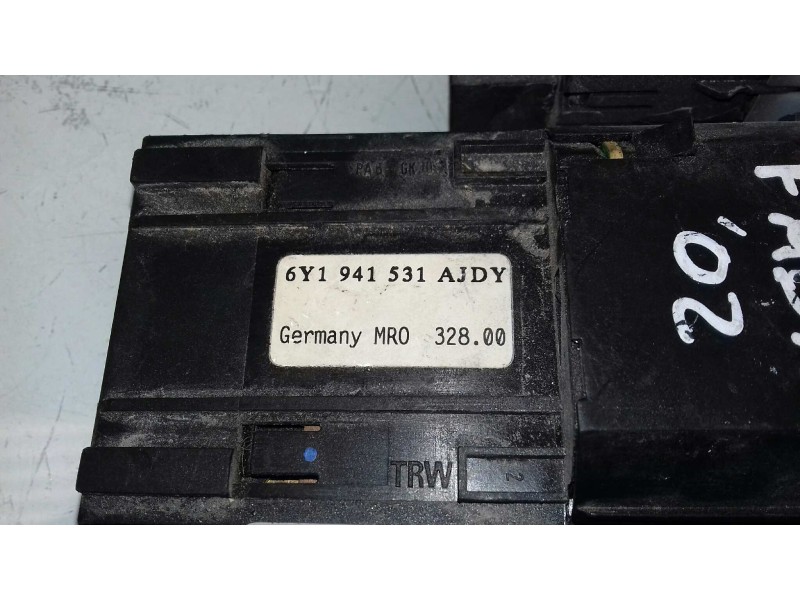 Recambio de mando luces para skoda fabia (6y2/6y3) comfort line referencia OEM IAM 6Y1941531  