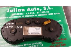 Recambio de cuadro instrumentos para peugeot 308 sw confort referencia OEM IAM 9665107480 503001550311  2