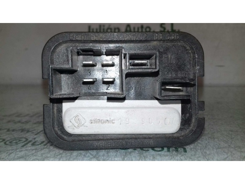 Recambio de resistencia calefaccion para opel astra gtc enjoy referencia OEM IAM 90566802 65922 BEHR