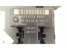 Recambio de modulo confort para mercedes-benz clase c (w203) sportcoupe c 220 cdi (203.706) referencia OEM IAM 2038206326 203820 2