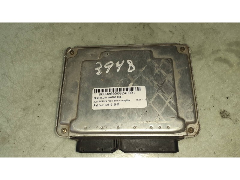 Recambio de centralita motor uce para volkswagen polo (9n1) conceptline referencia OEM IAM 0281010660  BOSCH