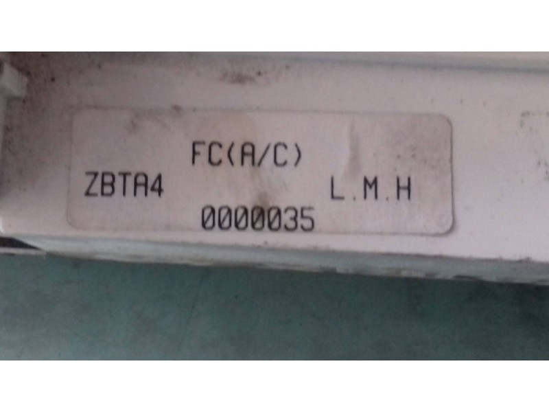 Recambio de mando climatizador para hyundai matrix (fc) 1.5 crdi gls referencia OEM IAM 0000035 ZBTR4 