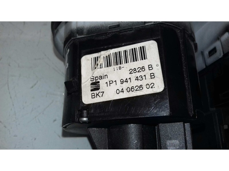 Recambio de mando luces para seat leon (1p1) reference referencia OEM IAM 1P1941431B  