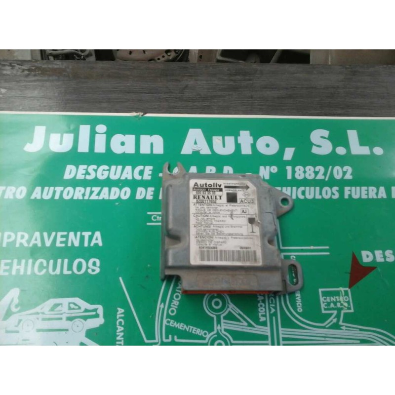 Recambio de centralita airbag para renault scenic (ja..) 1.6 16v expression referencia OEM IAM 8200117652 600639500 AUTOLIV