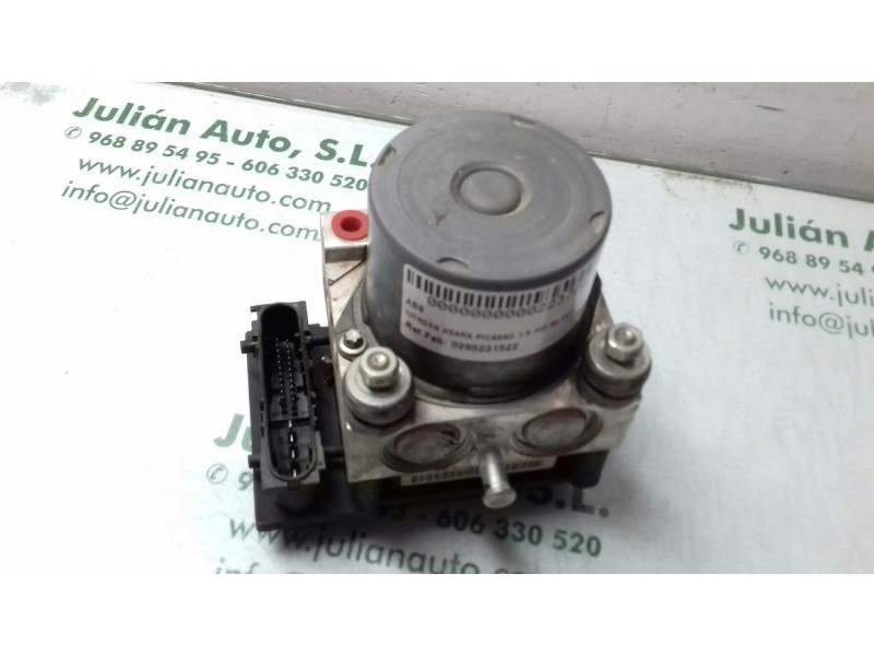 Recambio de abs para citroen xsara picasso 1.6 hdi 90 exclusive referencia OEM IAM 0265231522 9660779880 0265800415