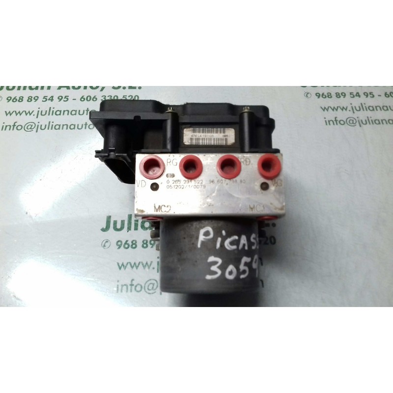 Recambio de abs para citroen xsara picasso 1.6 hdi 90 exclusive referencia OEM IAM 0265231522 9660779880 0265800415