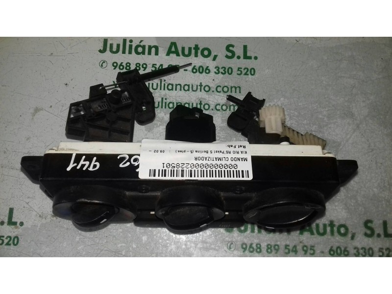 Recambio de mando climatizador para kia rio rs paket s berlina (5-ptas.) referencia OEM IAM   