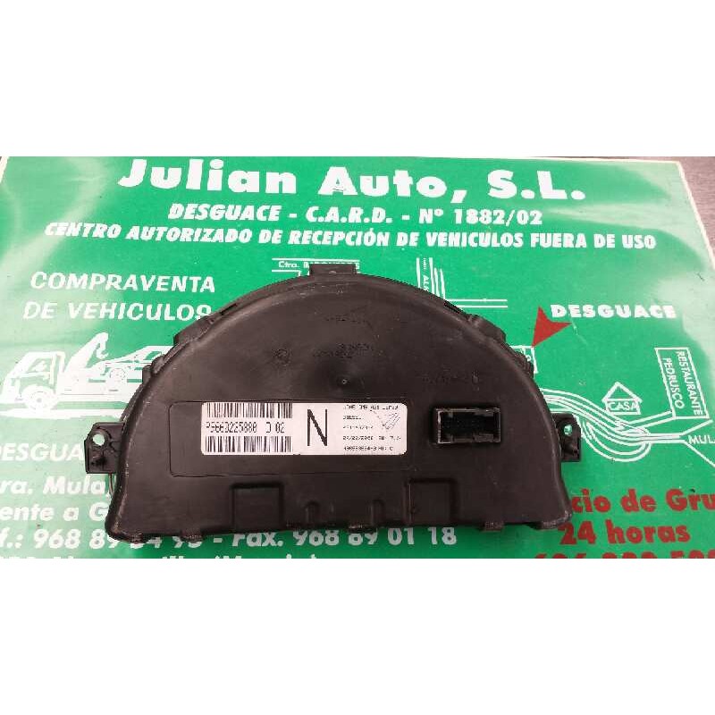 Recambio de cuadro instrumentos para citroen c3 1.4 hdi sx plus referencia OEM IAM 9660225880D02 28114973-4 JOHNSON CONTROLS