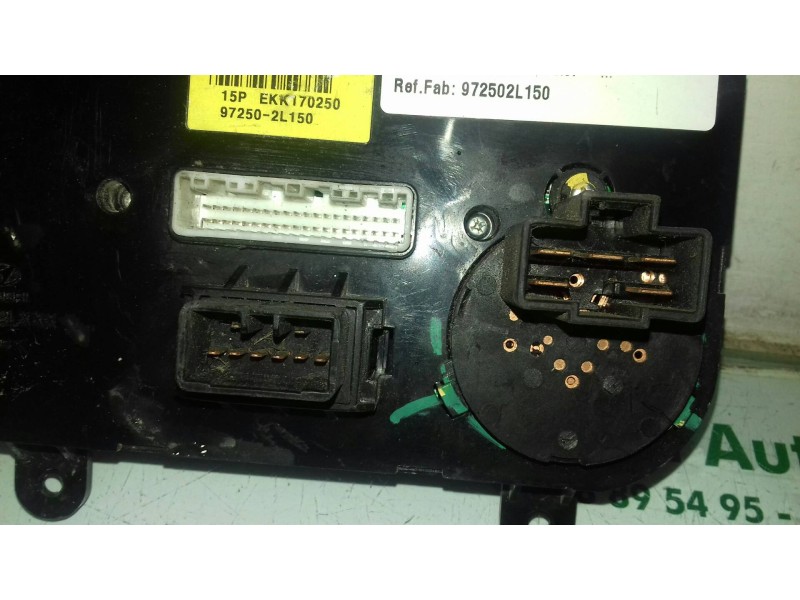 Recambio de mando calefaccion / aire acondicionado para hyundai i30 comfort referencia OEM IAM 972502L150  